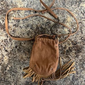 Mini tassle crossbody